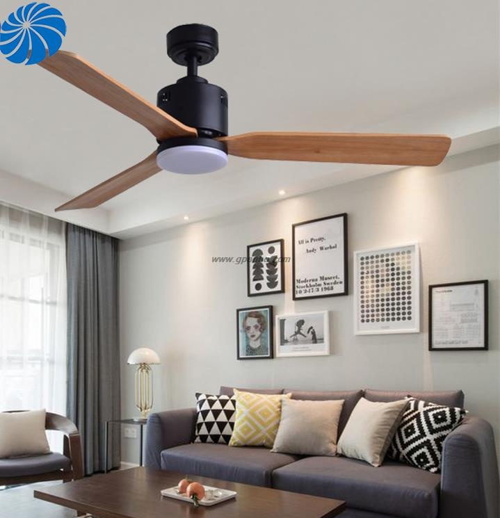 Hot design energy saving solid wood ceiling fan