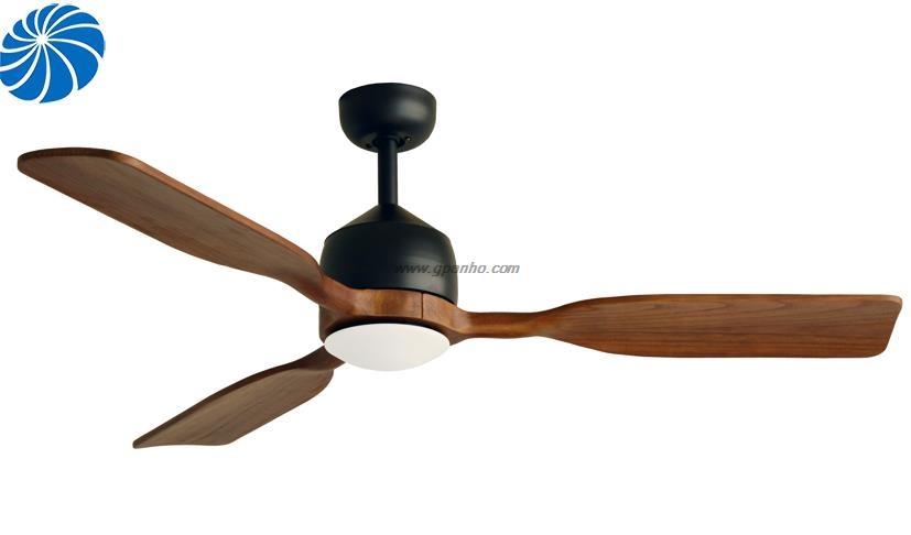 4 blade solid wood ceiling fan