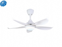 GZ001 white ceiling fan with light